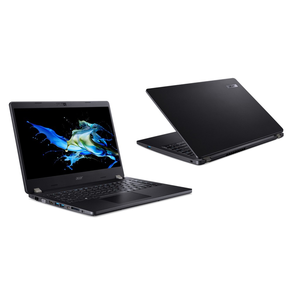 ACER Laptop TravelMate P214-53, Refurbished Grade A, i3-1115G4, 8/256GB NVME, 14", Cam, UHD Graphics, FreeDOS