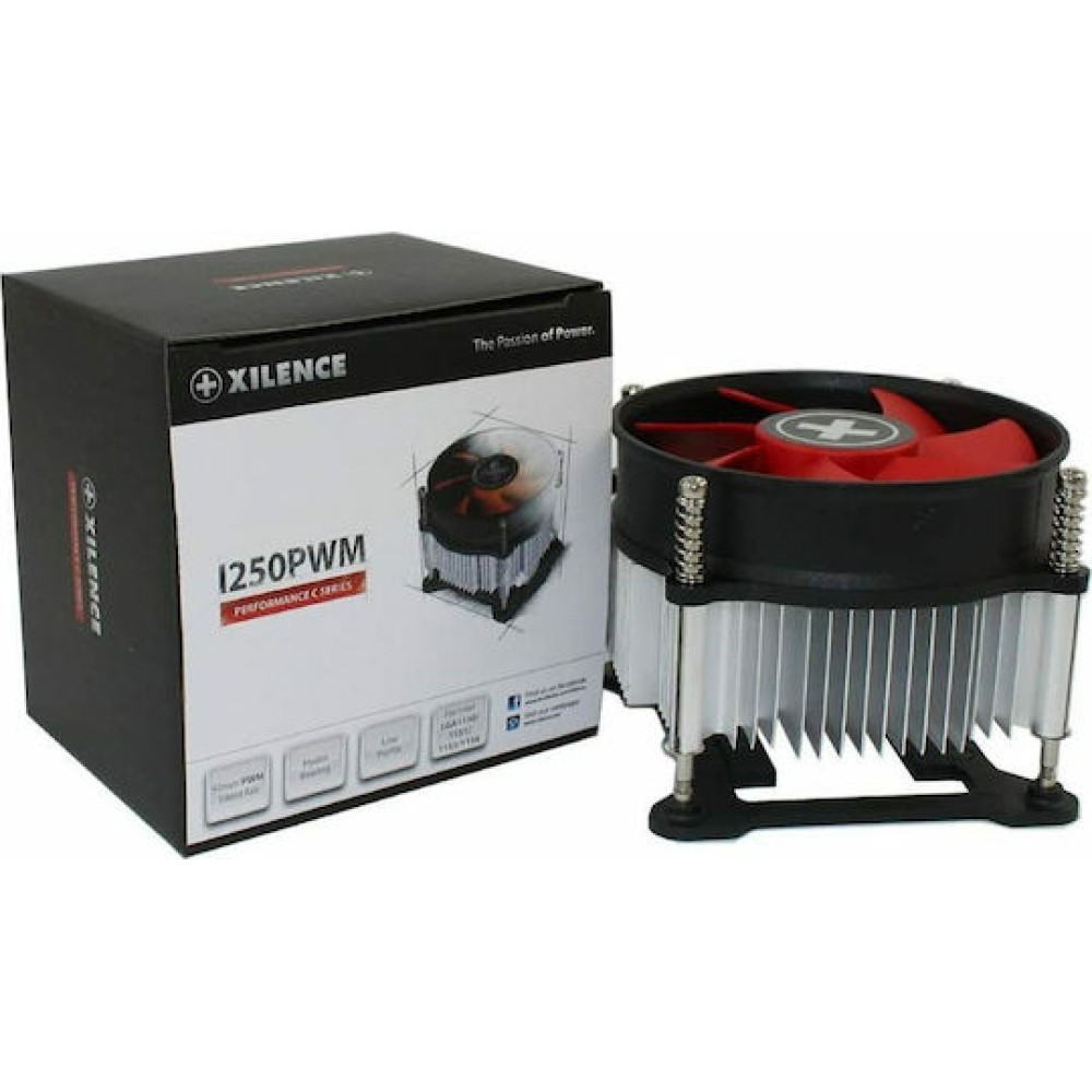 Xilence I250PWM Ψύκτρα Επεξεργαστή για Socket 115x Κόκκινη