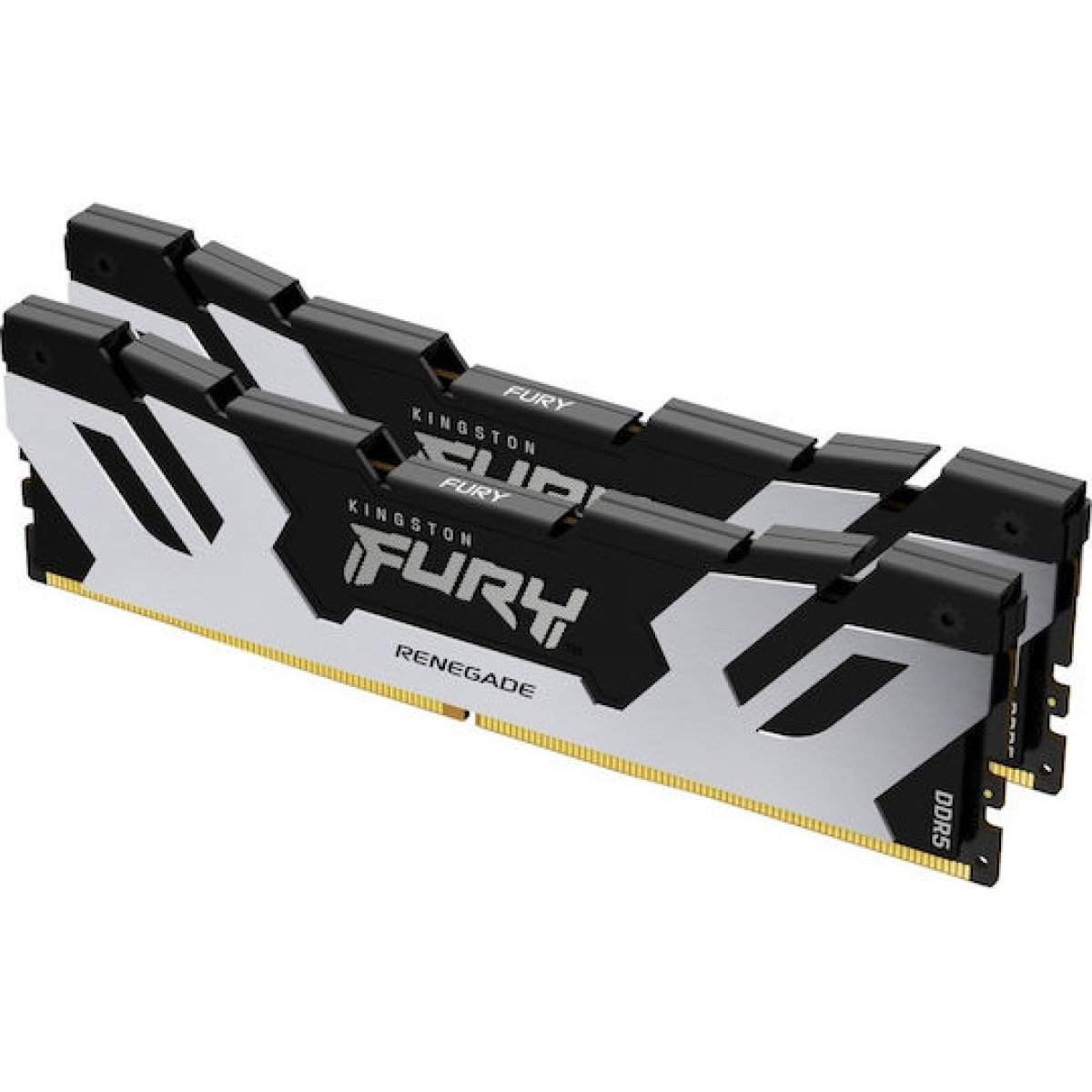 Kingston Fury Renegade Silver DDR5 64GB RAM με 2x32GB Modules και Ταχύτητα 6400 για Desktop