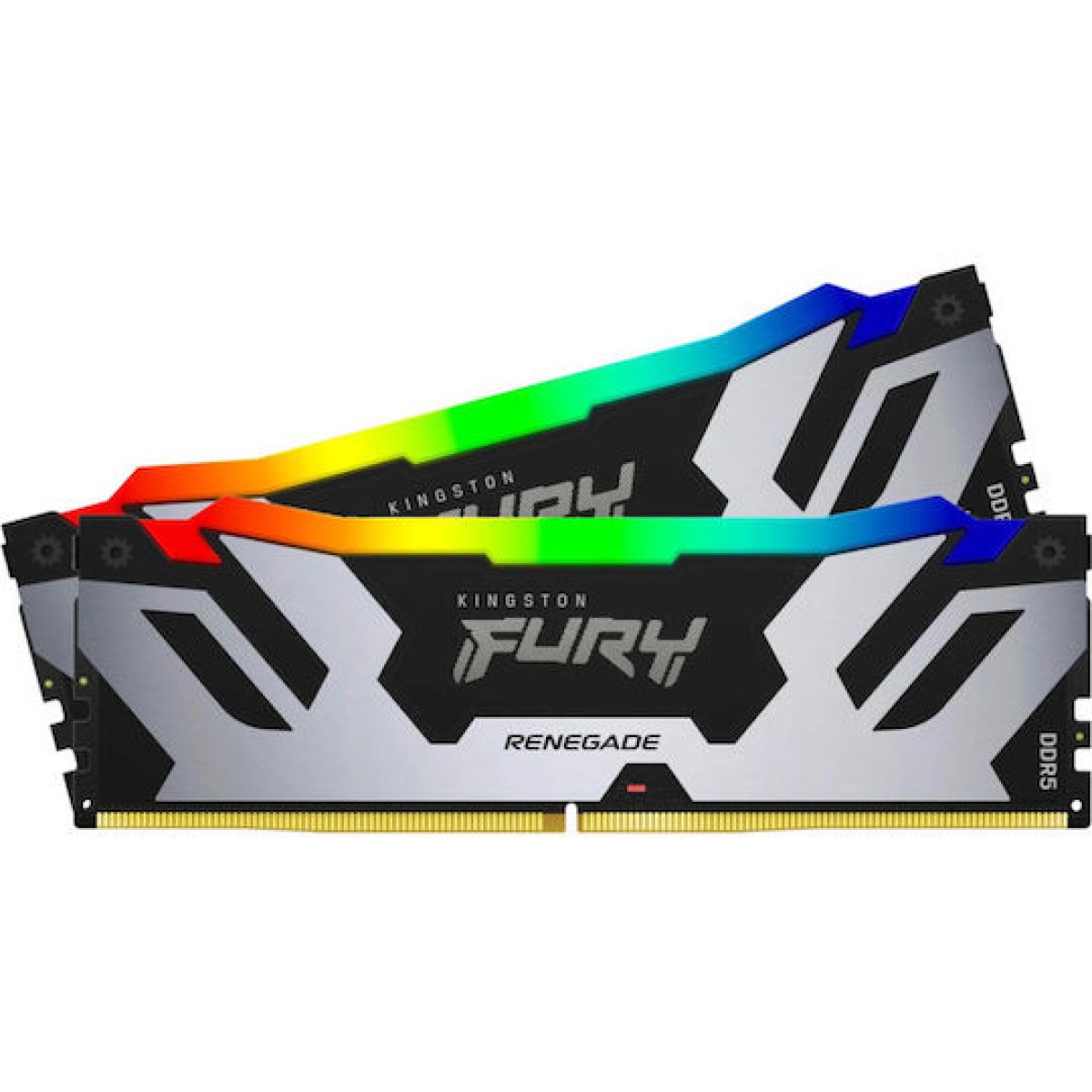 Kingston Fury Renegade RGB DDR5 64GB RAM με 2x32GB Modules και Ταχύτητα 6400 για Desktop