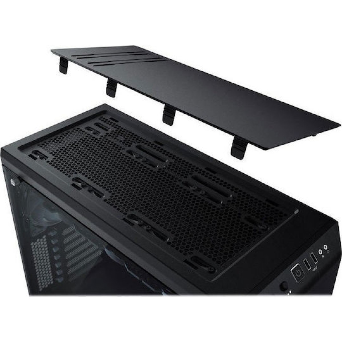 Be Quiet Pure Base 600 Window Gaming Midi Tower Κουτί Υπολογιστή Πορτοκαλί