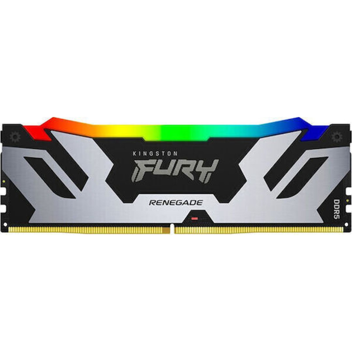Kingston Fury Renegade RGB DDR5 με Module 1x16GB και Ταχύτητα 7600 για Desktop