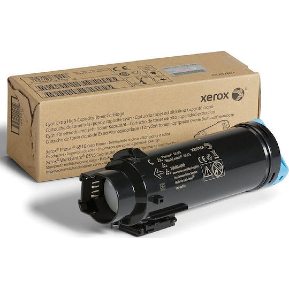 Xerox 106R03690 Γνήσιο Toner Laser Εκτυπωτή Κυανό High Capacity 4300 Σελίδων