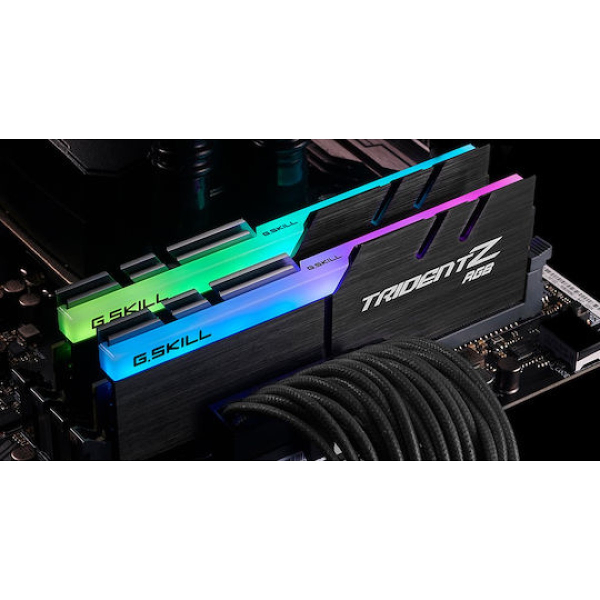 G.Skill Trident Z RGB DDR4 16GB RAM με 2x8GB Modules και Ταχύτητα 3000 για Desktop