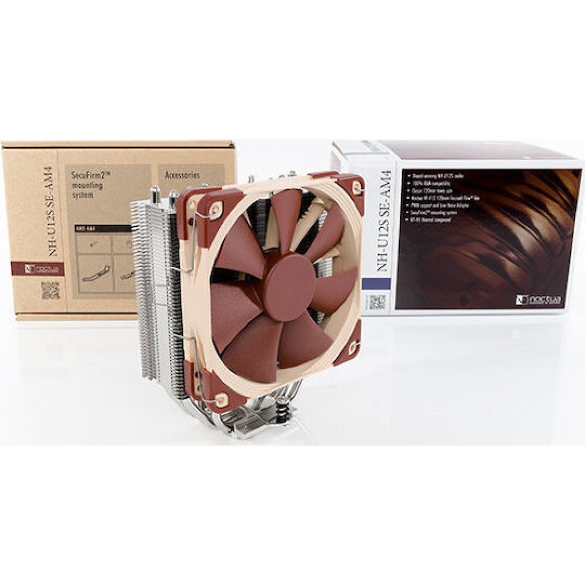 Noctua NH-U12S SE-AM4 Ψύκτρα Επεξεργαστή για Socket AM4/AM5 Καφέ