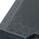 Chieftec Gaming Cube Κουτί Υπολογιστή Μαύρο