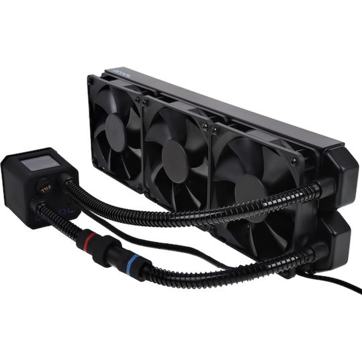 Alphacool Eiswand 360 Υδρόψυξη Επεξεργαστή Τριπλού Ανεμιστήρα 120mm για Socket 115x