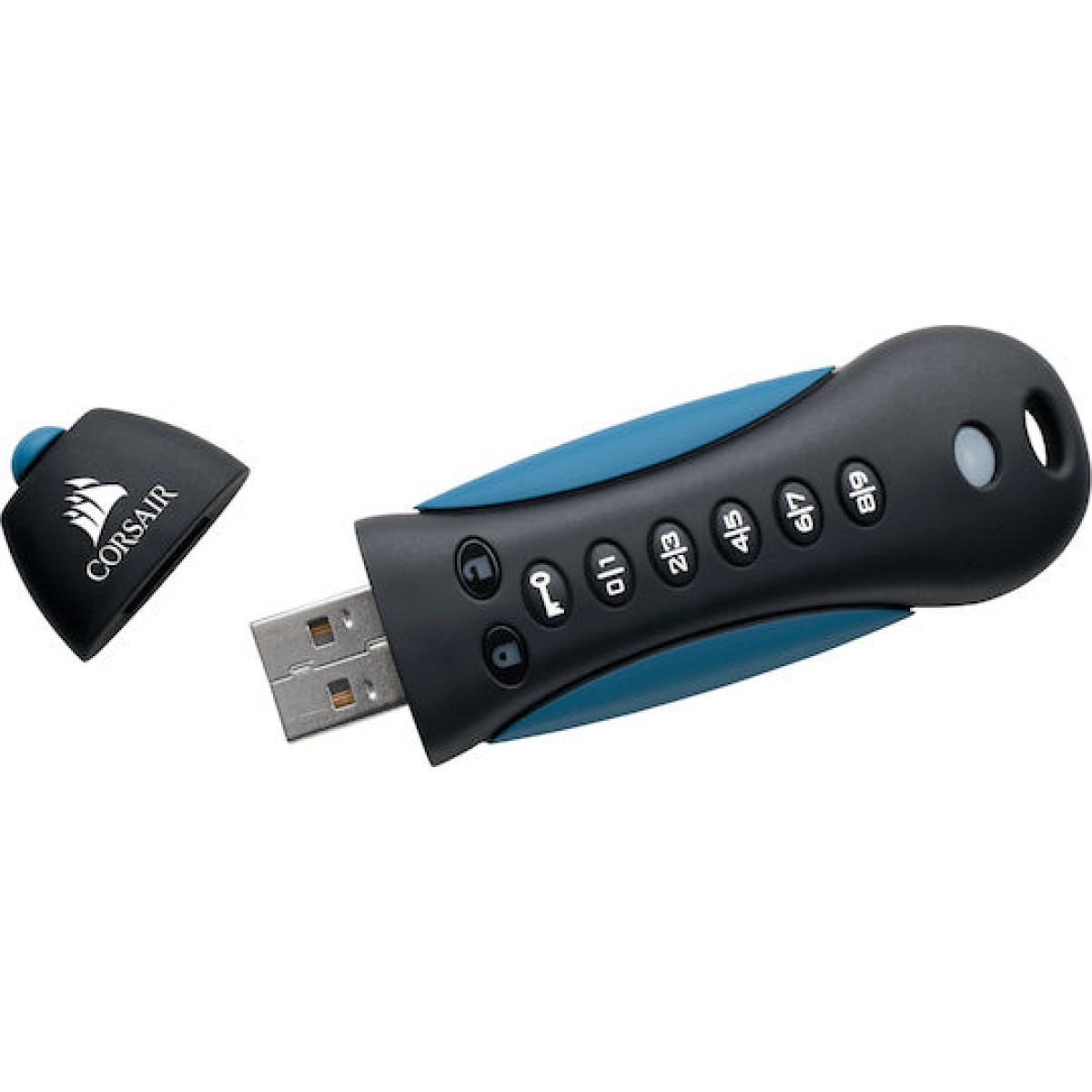 Corsair Padlock 3 64GB USB 3.0 Stick Μαύρο