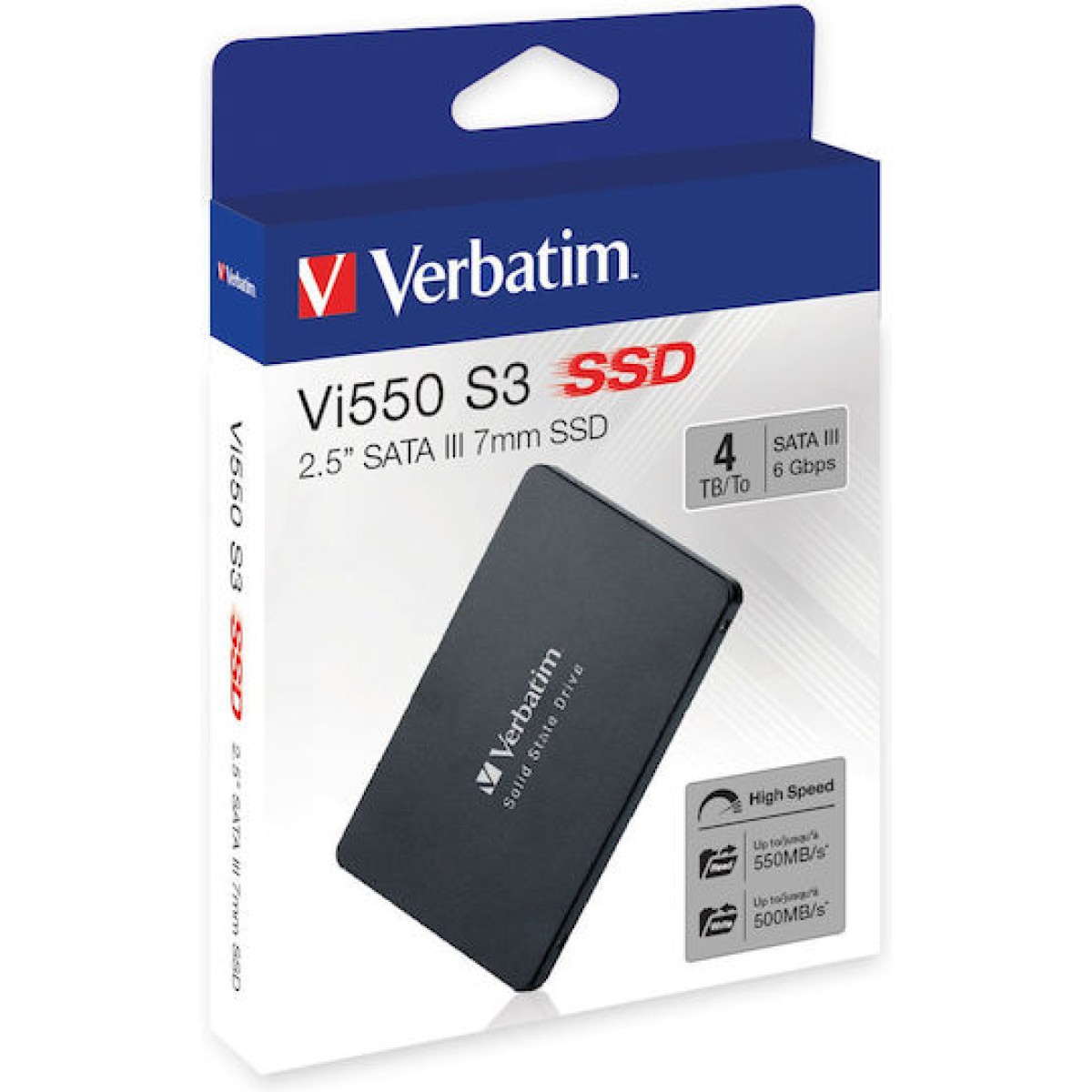 Verbatim Vi550 S3 SSD 4TB 2.5'' SATA III