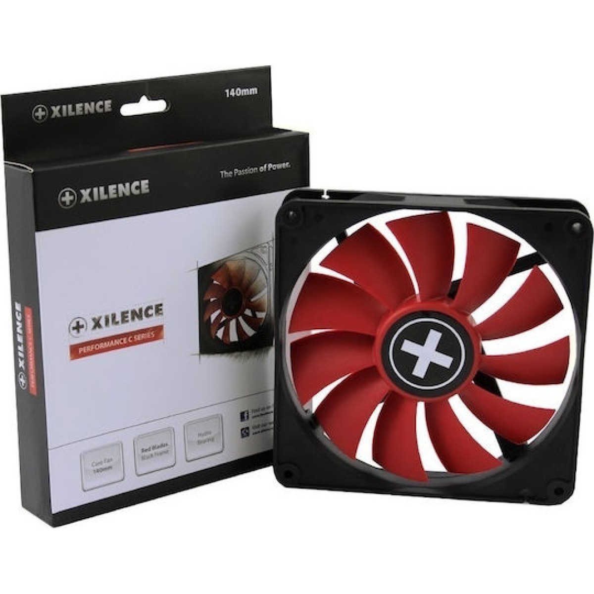 Xilence XF050 Case Fan 140mm με Σύνδεση 3-Pin