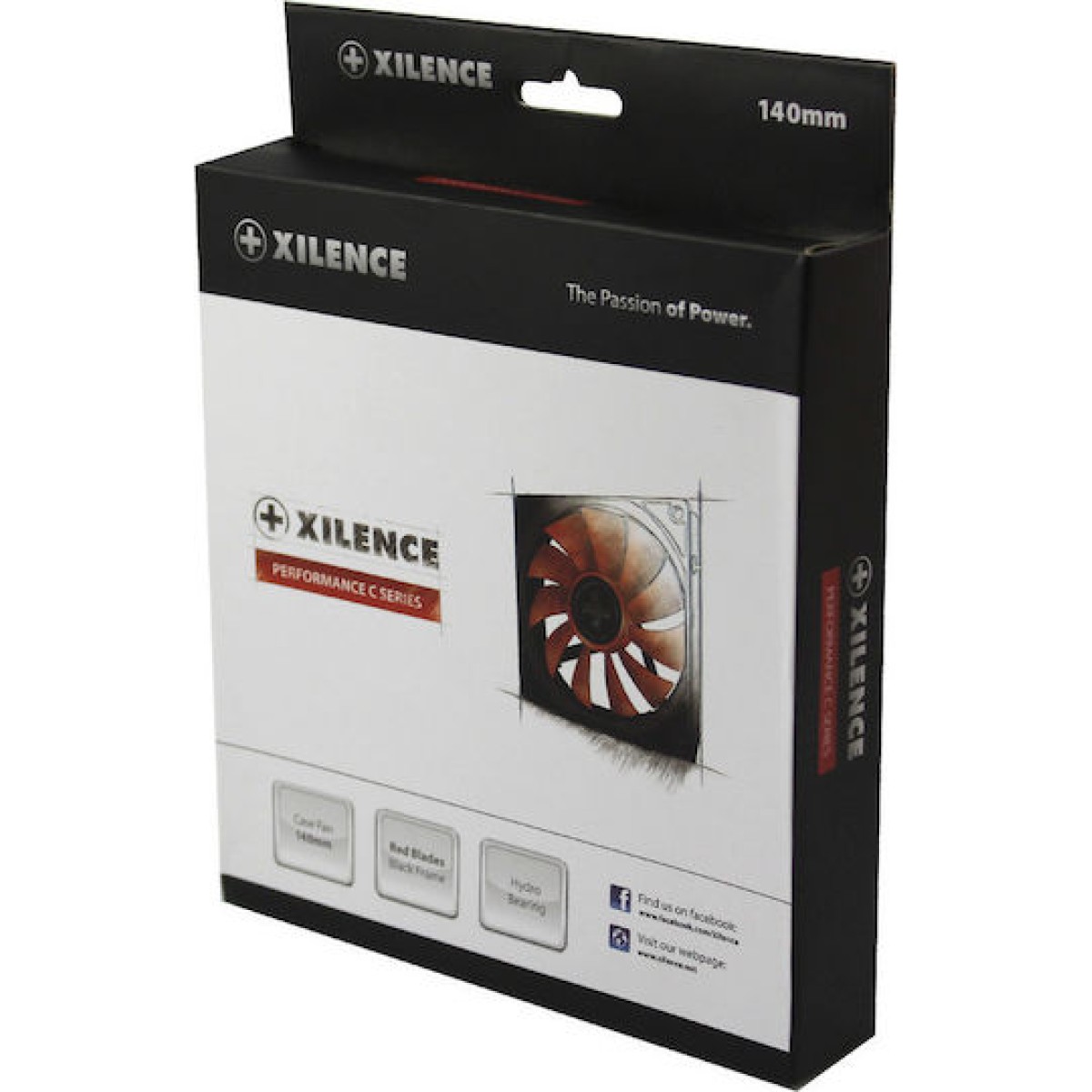 Xilence XF050 Case Fan 140mm με Σύνδεση 3-Pin