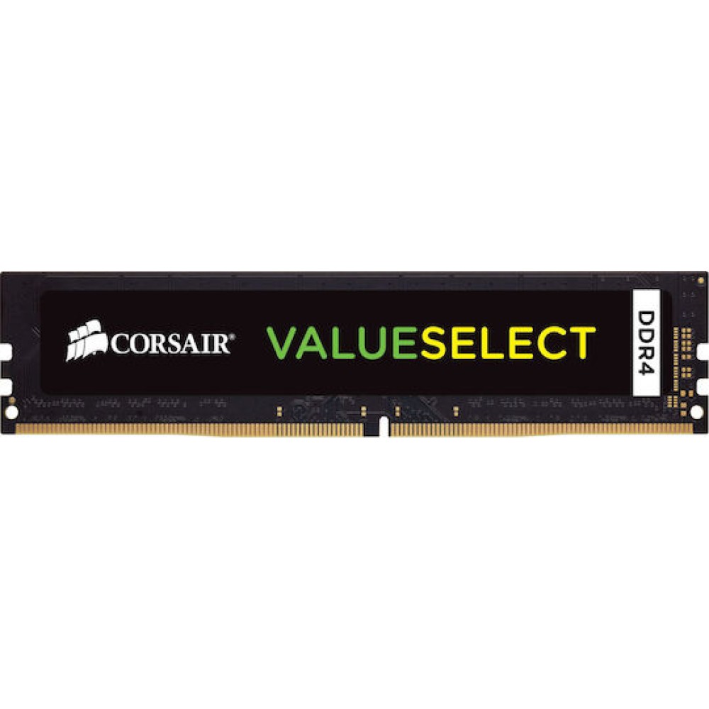 Corsair Value Select DDR4 με Module 1x8GB και Ταχύτητα 2400 για Desktop