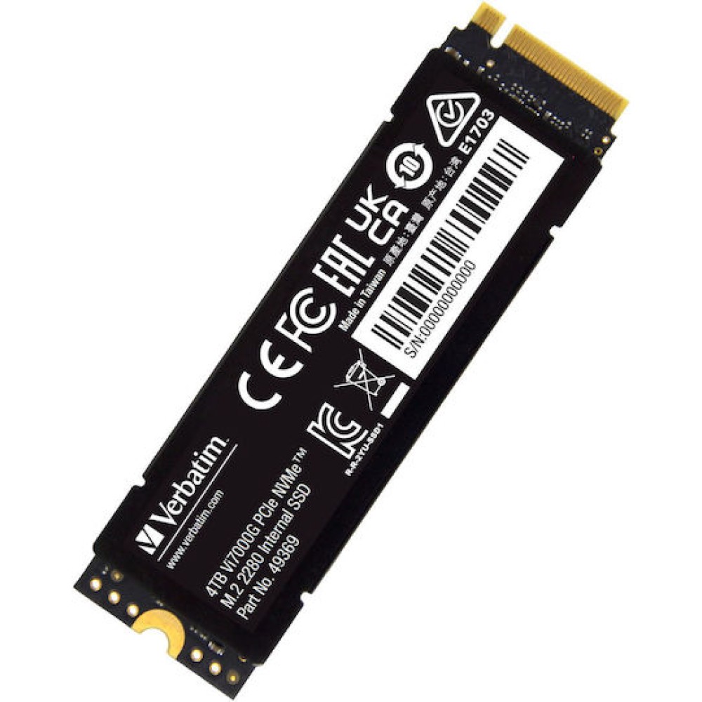 Verbatim Vi7000 SSD 4TB M.2 NVMe PCI Express 4.0