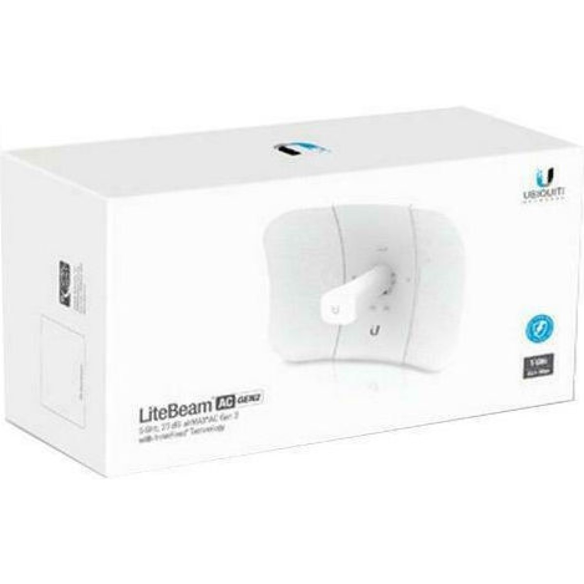 Ubiquiti LiteBeam AC Gen2 Εξωτερική Κεραία WiFi Παραβολική 23dBi με σύνδεση Ethernet