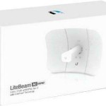 Ubiquiti LiteBeam AC Gen2 Εξωτερική Κεραία WiFi Παραβολική 23dBi με σύνδεση Ethernet