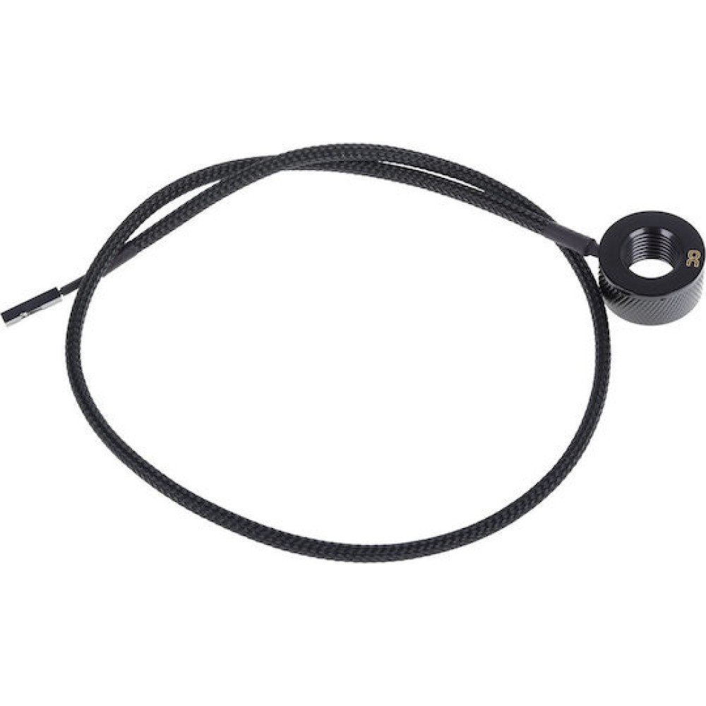Alphacool Eiszapfen Temperature Sensor G1/4 IG/IG mit AG Adapter Deep Black