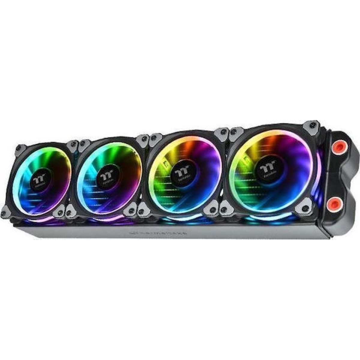 Thermaltake Riing Plus 14 LED RGB Radiator Fan TT Premium Case Fan 140mm με Σύνδεση 4-Pin Molex 3τμχ