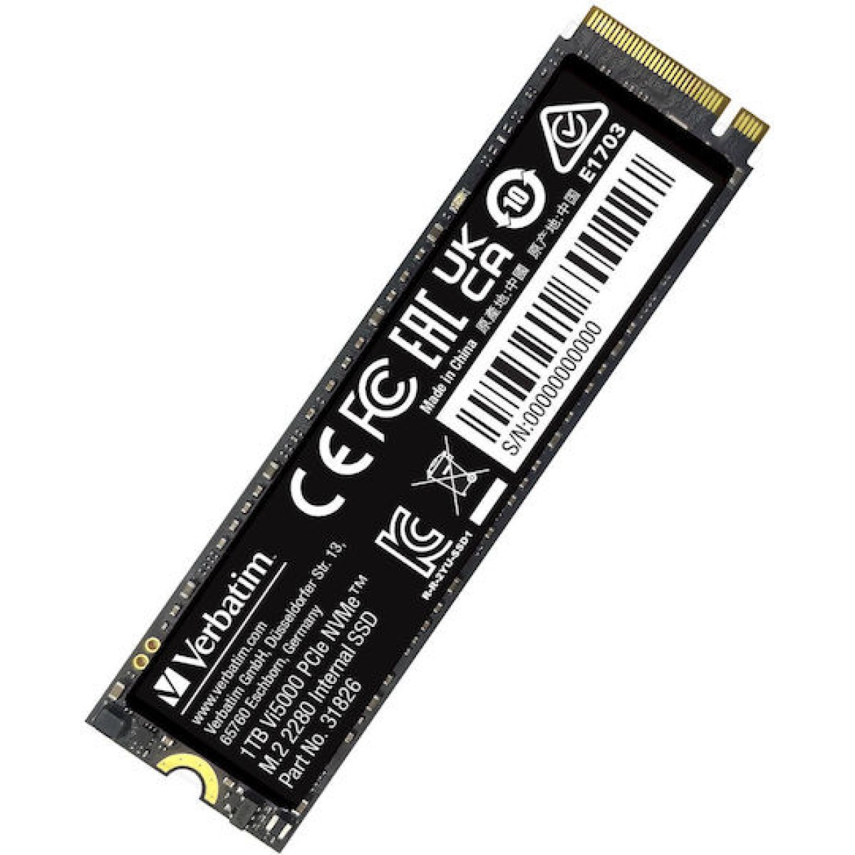 Verbatim Vi5000 SSD 1TB M.2 NVMe PCI Express 4.0