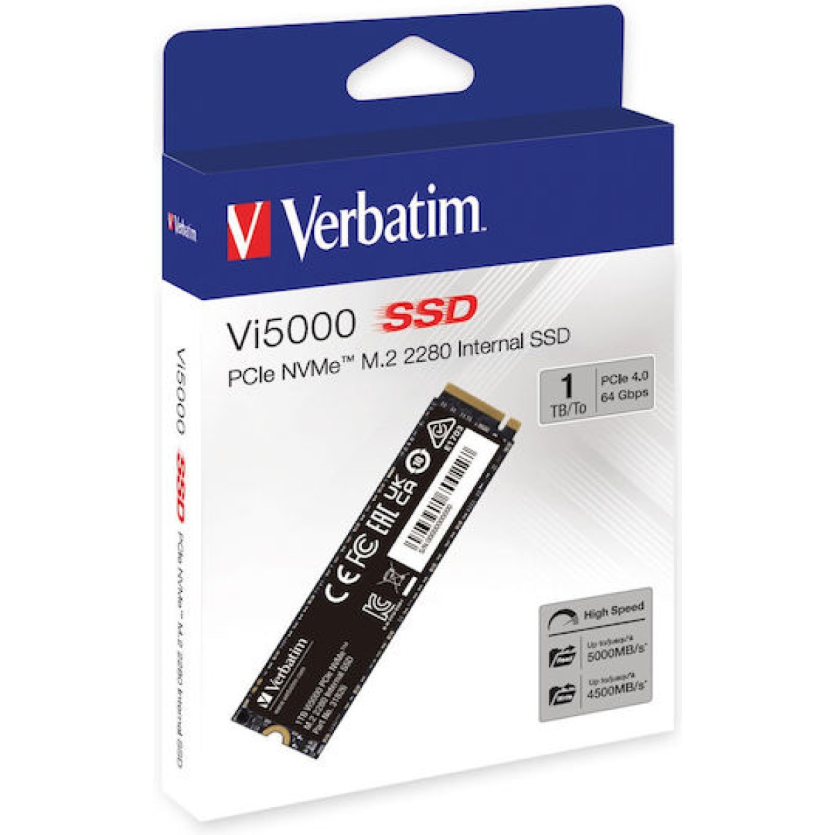 Verbatim Vi5000 SSD 1TB M.2 NVMe PCI Express 4.0