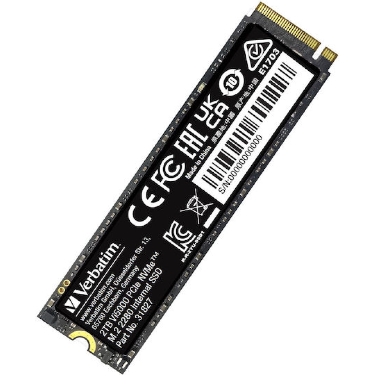 Verbatim Vi5000 SSD 2TB M.2 NVMe PCI Express 4.0