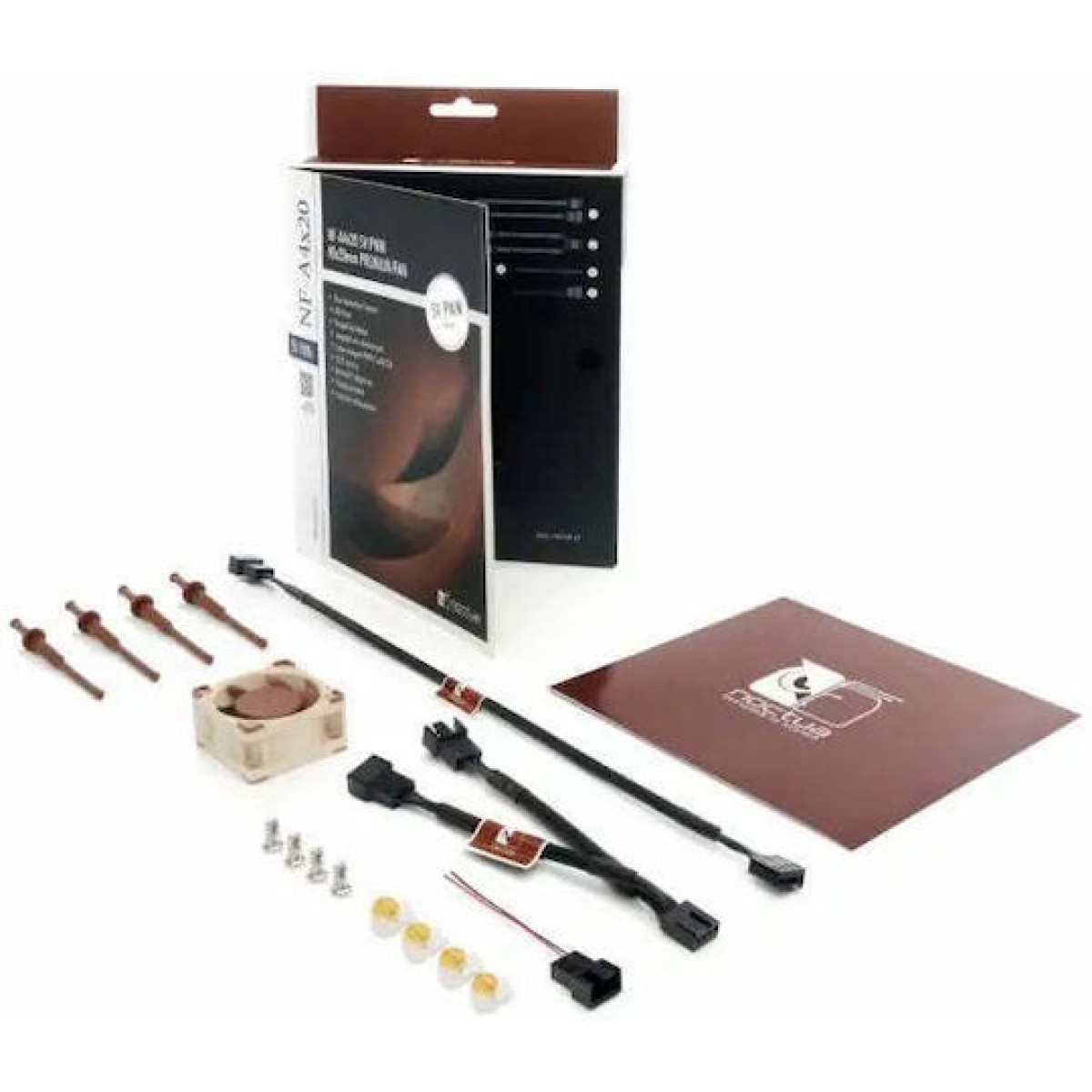 Noctua NF-A4x20 5V Case Fan 40mm με Σύνδεση 4-Pin PWM Καφέ