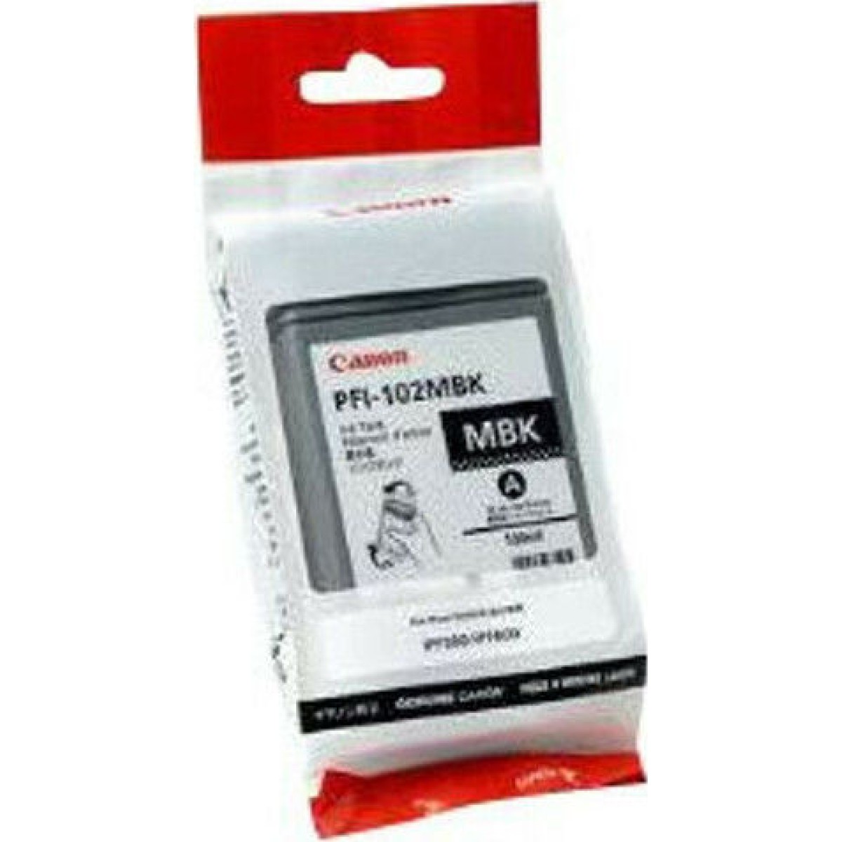 Canon PFI-102 Γνήσιο Μελάνι Εκτυπωτή InkJet Matte Μαύρο (0894B001)