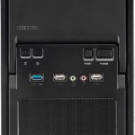 Chieftec LT-01B-350GPB Mini Tower Κουτί Υπολογιστή Μαύρο