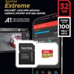 Sandisk Extreme microSDHC 32GB Class 10 U3 V30 A1 UHS-I με αντάπτορα