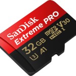 Sandisk Extreme Pro microSDHC 32GB Class 10 U3 V30 A1 UHS-I με αντάπτορα