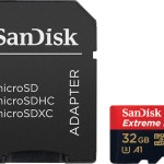 Sandisk Extreme Pro microSDHC 32GB Class 10 U3 V30 A1 UHS-I με αντάπτορα