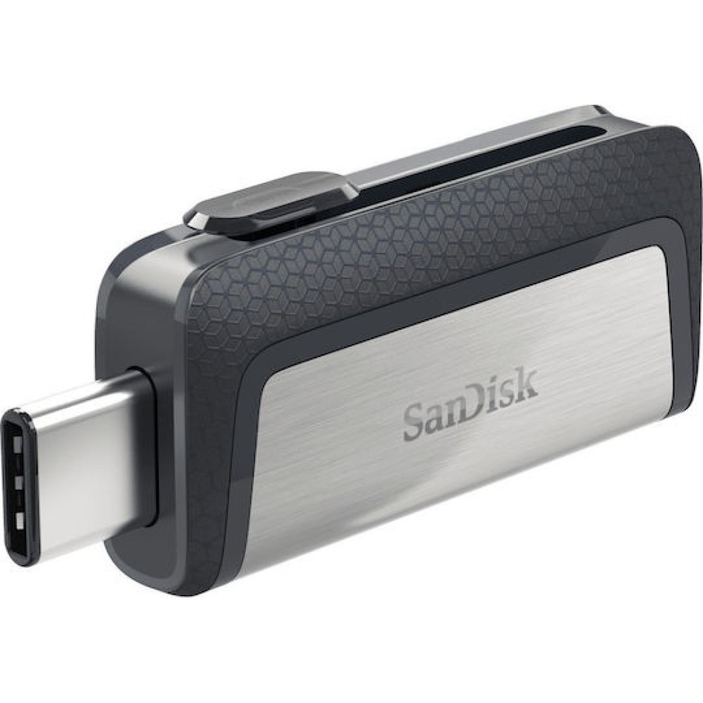 Sandisk Ultra Dual Drive 64GB USB 3.1 Stick με σύνδεση USB-A & USB-C Λευκό