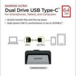 Sandisk Ultra Dual Drive 64GB USB 3.1 Stick με σύνδεση USB-A & USB-C Λευκό