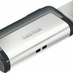Sandisk Ultra Dual Drive 128GB USB 3.1 Stick με σύνδεση USB-A & USB-C Λευκό