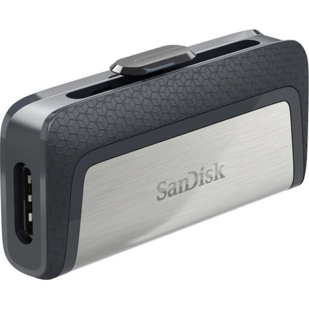 Sandisk Ultra Dual Drive 256GB USB 3.1 Stick με σύνδεση USB-A & USB-C Μαύρο