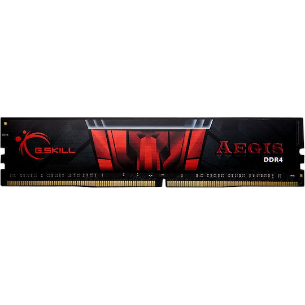 G.Skill Aegis DDR4 με Module 1x8GB και Ταχύτητα 2400 για Desktop
