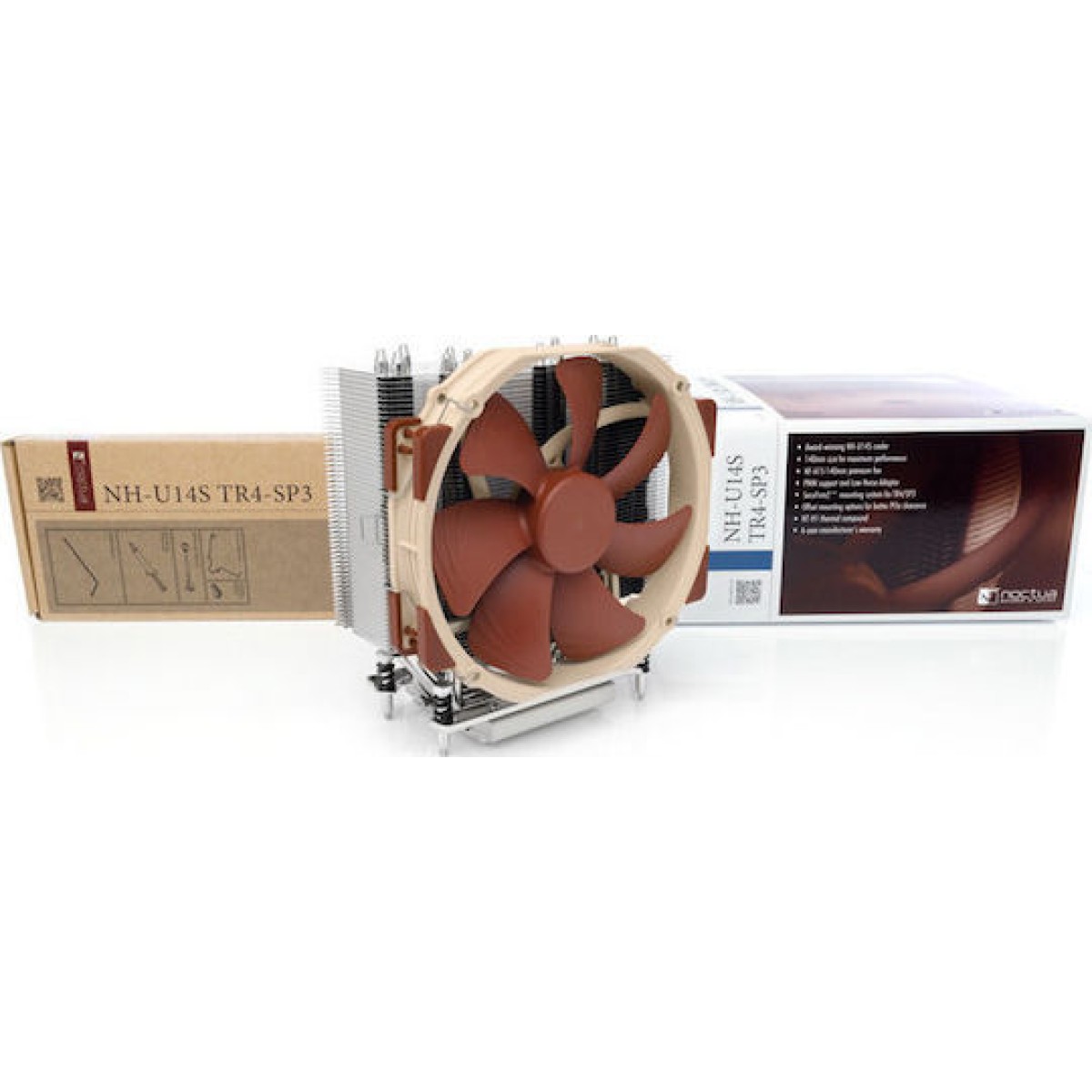 Noctua NH-U14S TR4-SP3 Ψύκτρα Επεξεργαστή για Socket sTRX4/TR4/SP3 Καφέ