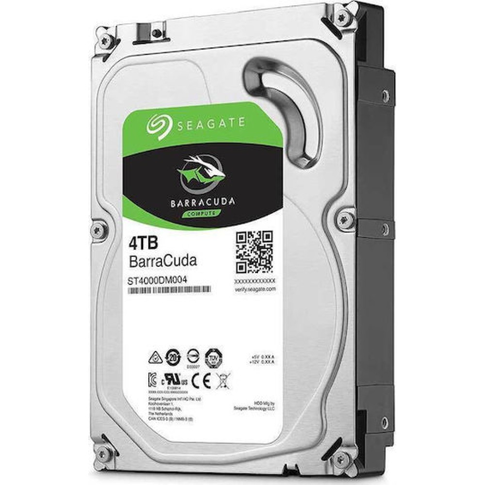 Seagate Barracuda 4TB HDD Σκληρός Δίσκος 3.5