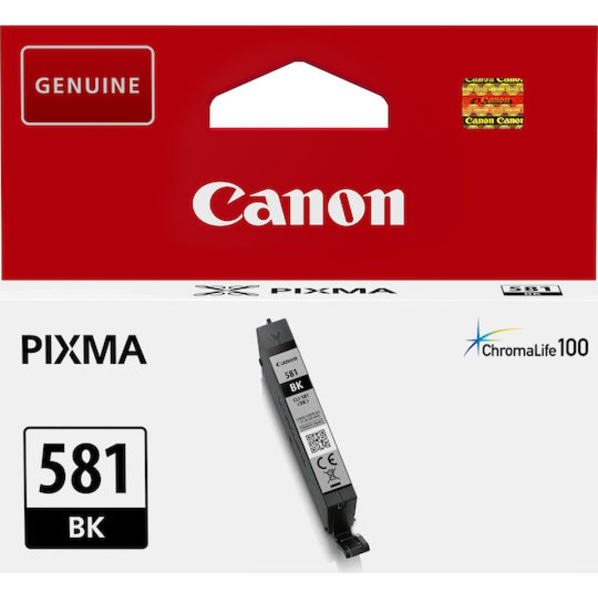 Canon CLI-581 Γνήσιο Μελάνι Εκτυπωτή InkJet Μαύρο (2106C001)