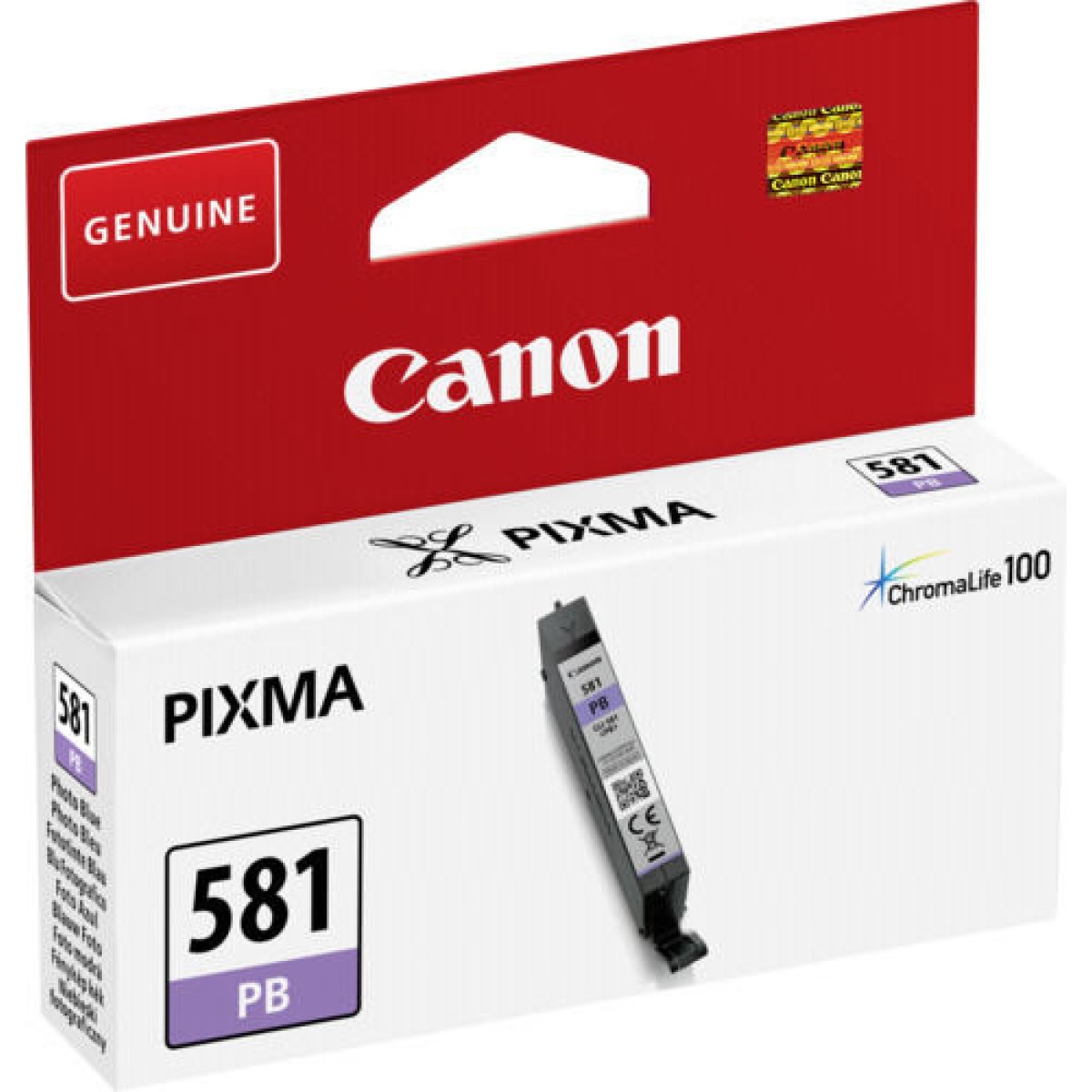Canon CLI-581 Γνήσιο Μελάνι Εκτυπωτή InkJet Photo Μπλε (2107C001)