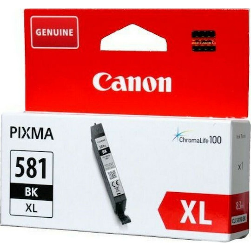 Canon CLI-581XL Γνήσιο Μελάνι Εκτυπωτή InkJet Μαύρο (2052C001)