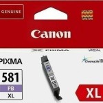 Canon CLI-581XXL Γνήσιο Μελάνι Εκτυπωτή InkJet Photo Μπλε (1999C001)
