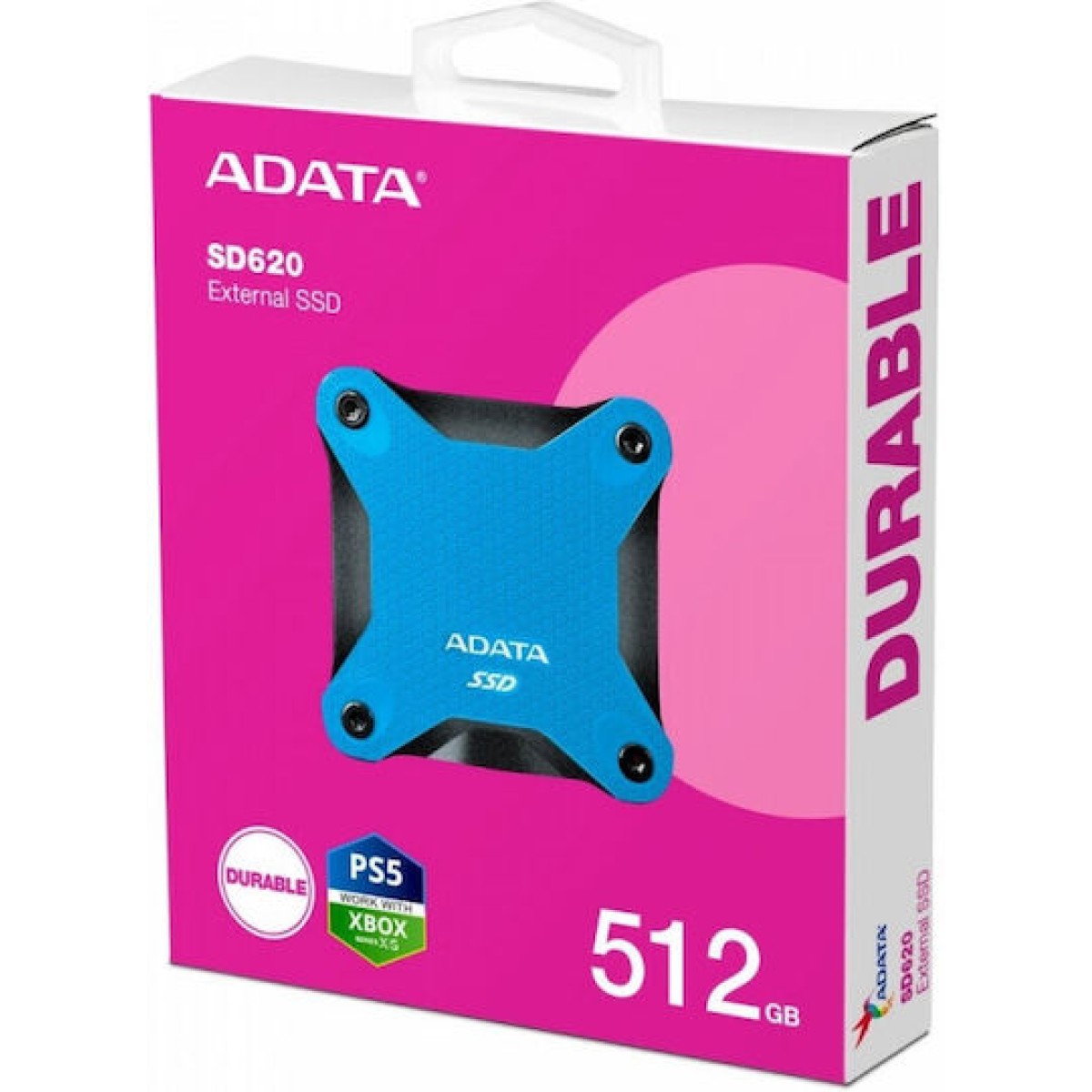 Adata SD620 USB 3.2 Εξωτερικός SSD 512GB 2.5