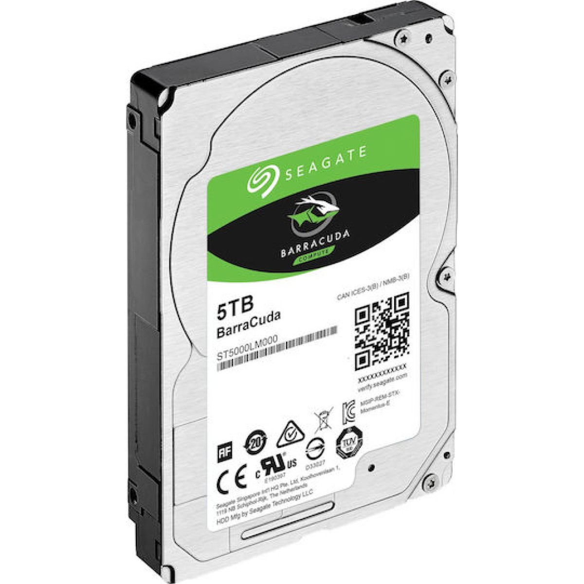 Seagate Barracuda 5TB HDD Σκληρός Δίσκος 2.5