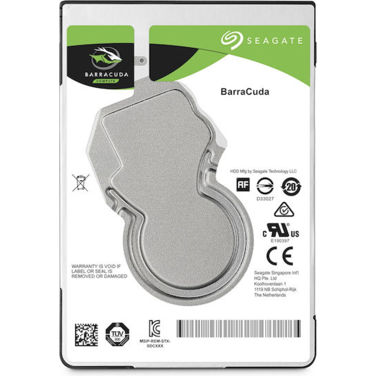 Seagate Barracuda 5TB HDD Σκληρός Δίσκος 2.5