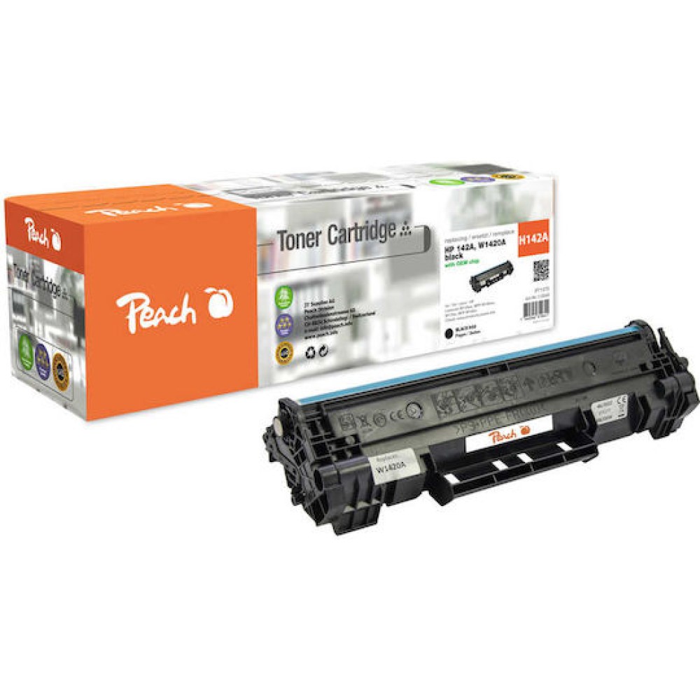 Peach Συμβατό Toner για Laser Εκτυπωτή HP 112540 Μαύρο