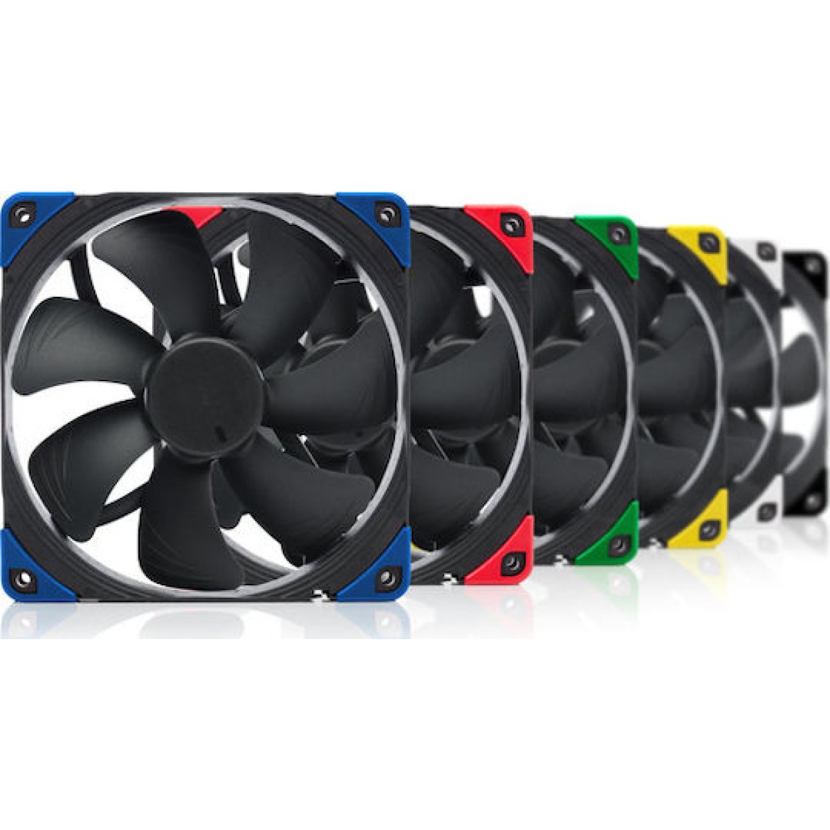 Noctua NF-A14 chromax.black.swap Case Fan 140mm με Σύνδεση 4-Pin PWM