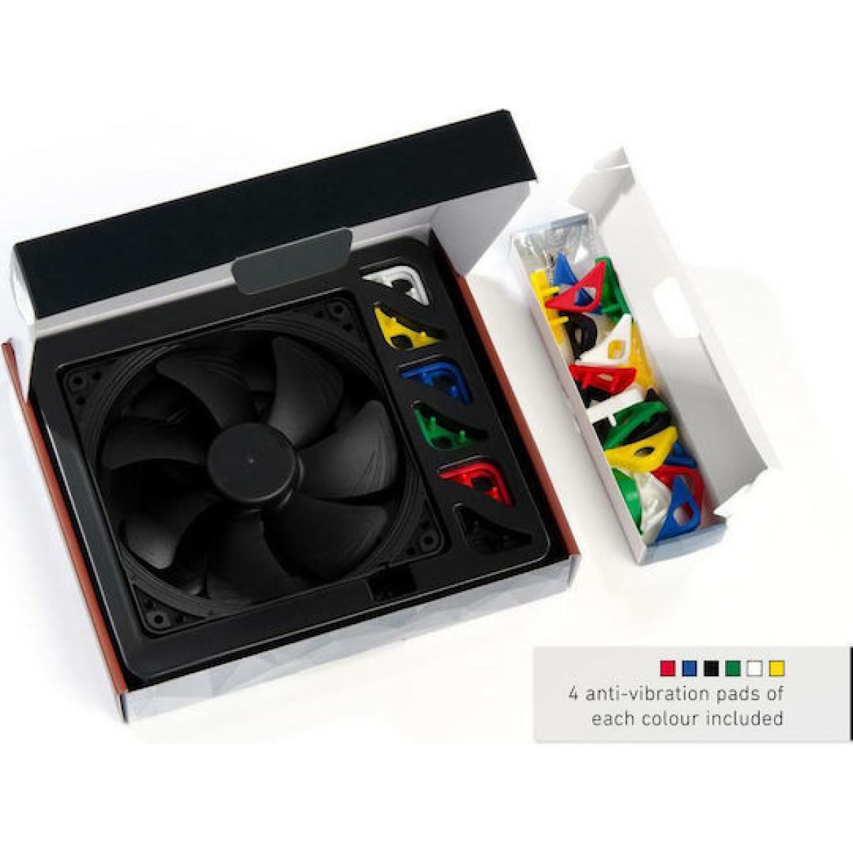 Noctua NF-A14 chromax.black.swap Case Fan 140mm με Σύνδεση 4-Pin PWM