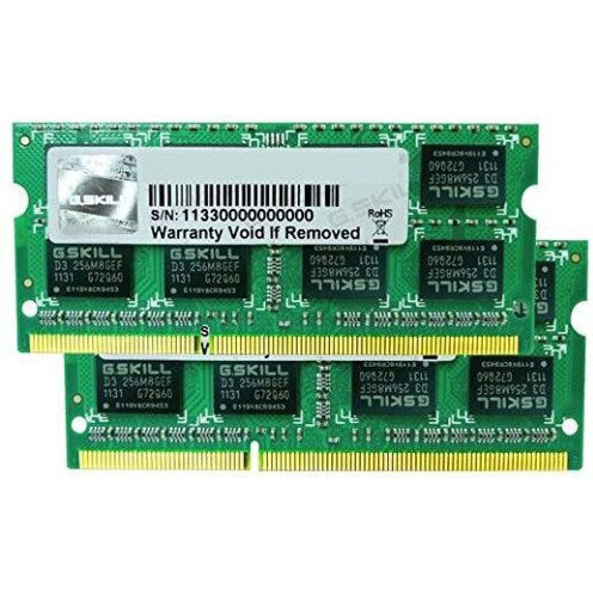 G.Skill Ripjaws DDR3 με Module 1x4GB και Ταχύτητα 1066 για Laptop