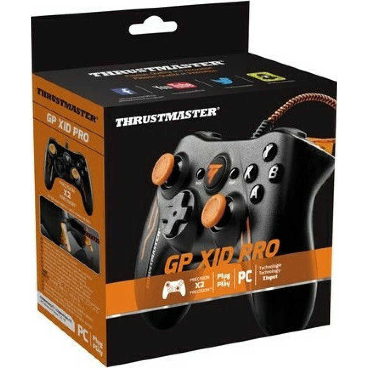 Thrustmaster GP XID Pro Ενσύρματο Gamepad για PC Μαύρο