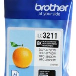 Brother LC-3211 Γνήσιο Μελάνι Εκτυπωτή InkJet Μαύρο (LC-3211BK)